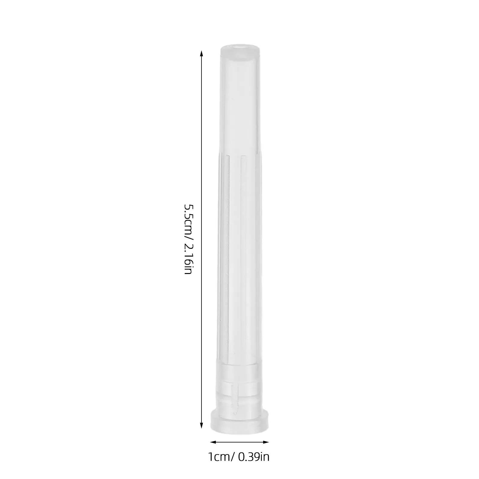 100Pcs Needle Cap Covers Accessories Luer Lock Syringe Tip Protectors Precision Dispensing Needle Caps view 2