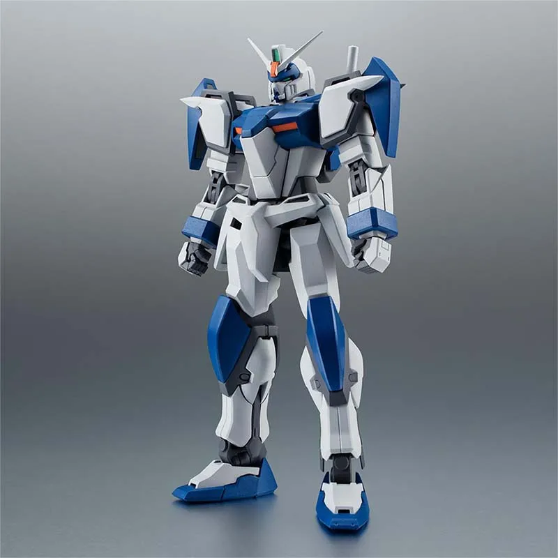 Bandai Genuine Gundam Model Garage Kit Robot Spirits Series GAT-X102 Duelo Anime Action Figure Brinquedos para Meninos Collectible Toy