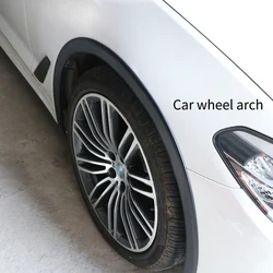 Car Wheel Tires Eyebrow Strip Universal Car Wheel Fender Flare Eyebrow Arch Trim Lips Strip Extension Moulding Protector