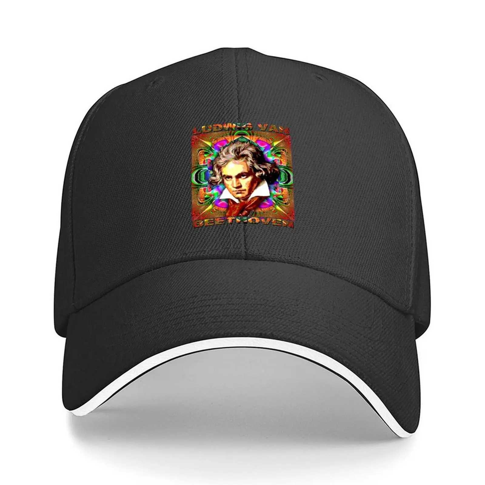 

Ludwig Van Beethoven Art Baseball Cap sun hat Golf Cap hiking hat Cosplay Men's Caps Women's