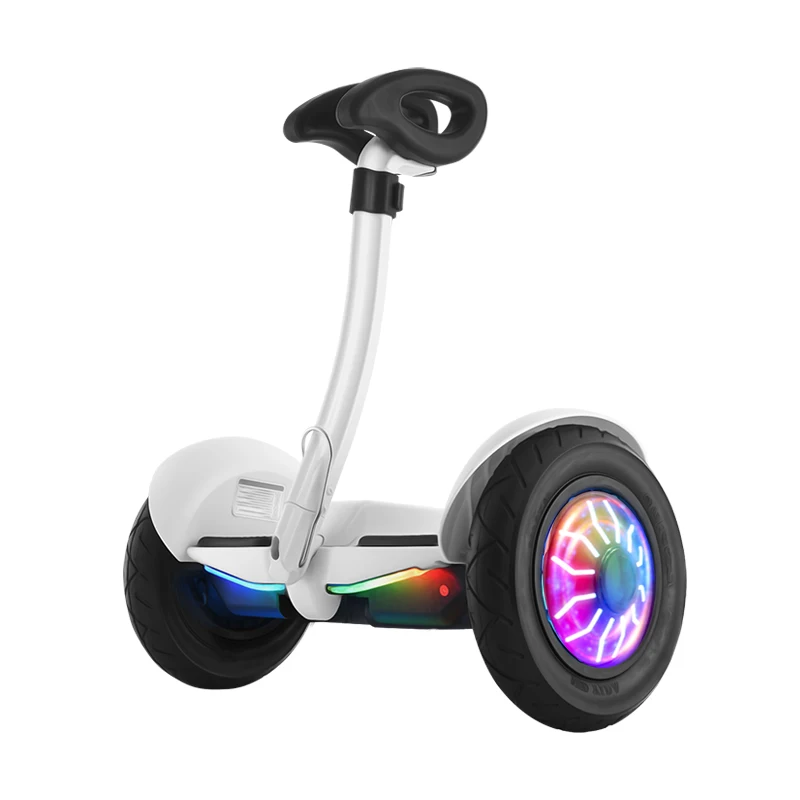 

New cool lighting tunnel motor high quality 10-inch two-wheeled electric balance car balancing scooter