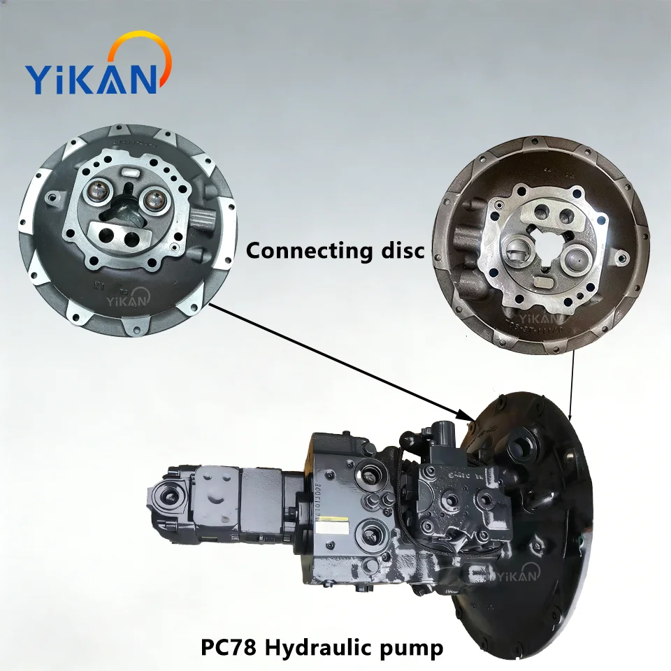PC60 Hydraulic Pump Repair Parts Excavators 708-3T-11210 Hydraulic Pump Casing Brand New Original Factory Quality Factory Outlet