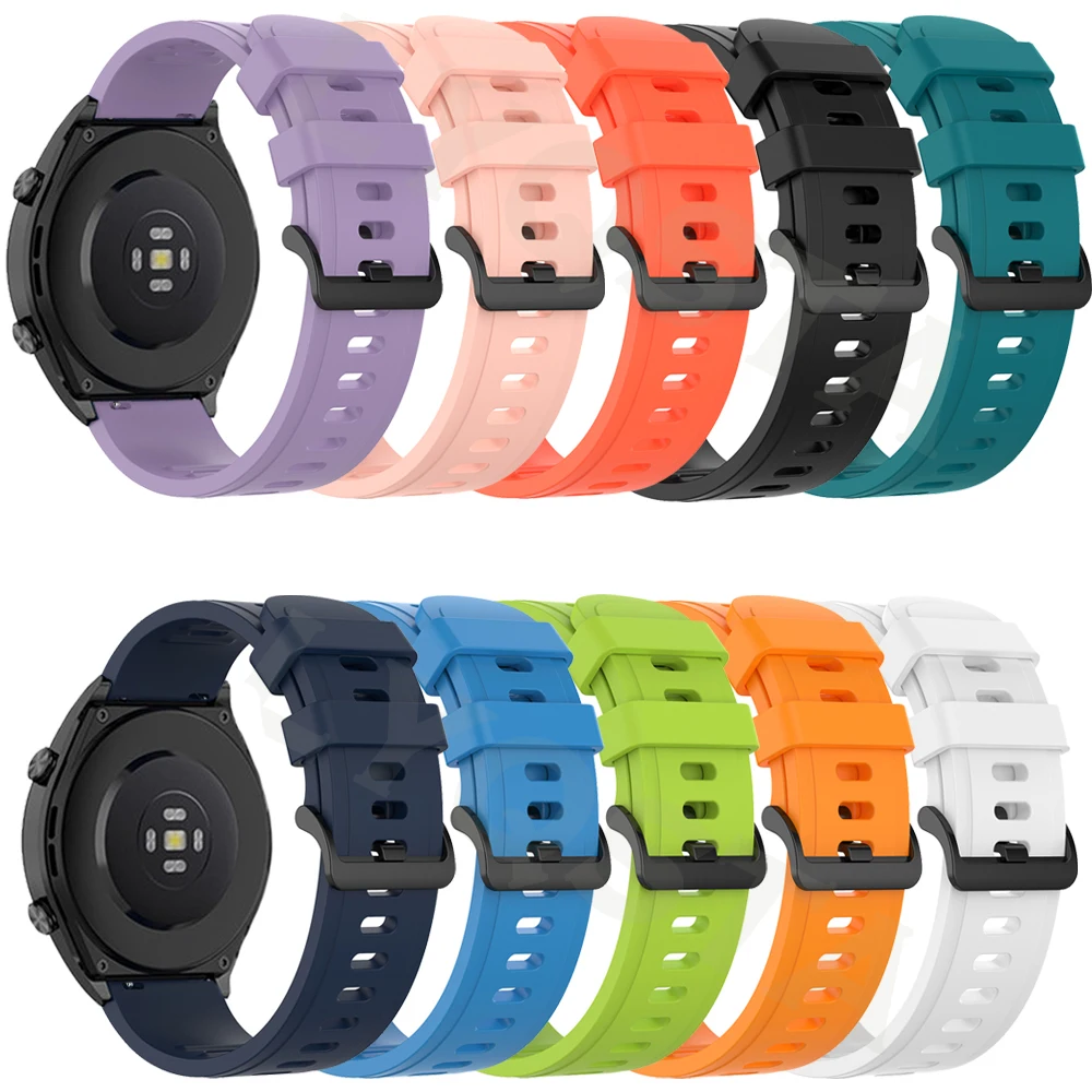 Ремешок сменный для Amazfit GTS 4 20 мм, силиконовый браслет для женщин GTS 4 Mini/2/2e/Bip U 3 Pro, аксессуары для наручных часов