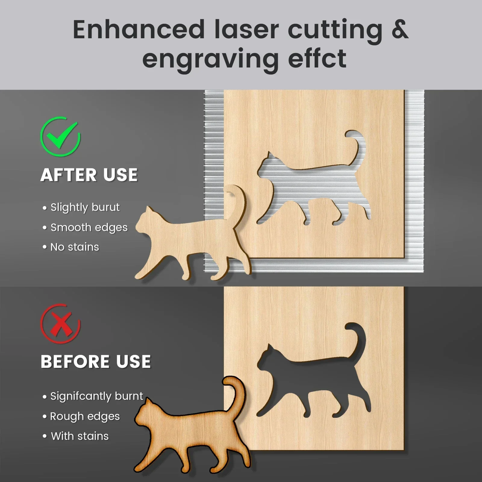 Tyvok Laserowy stół panelowy o strukturze plastra miodu do maszyn do grawerowania laserowego 400x800/800x2000mm Bezpłatny montaż Duży stół roboczy