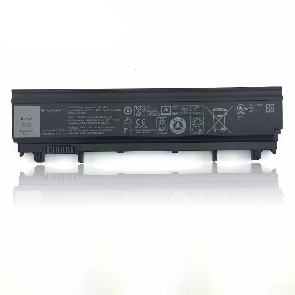 بطارية كمبيوتر محمول أصلية جديدة VV0NF 11.1V 65Wh لأجهزة Dell Latitude E5440 E5540 1N9C0 F49WX NVWGM CXF66 9TJ2J