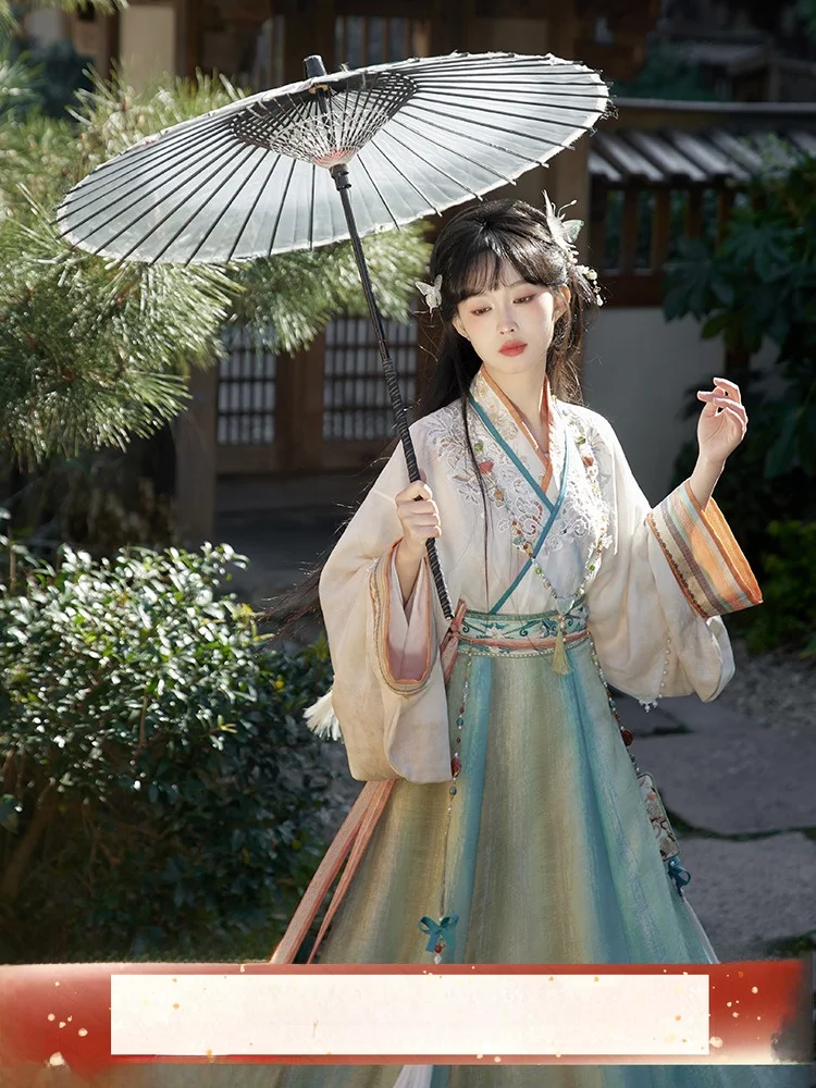 

Оригинальное июля Вечернее платье Hanfu u Pianyu Jin Zhi Xiaolei Angu с резной цветочной вышивкой f Sve Двенадцать юбок для женщин