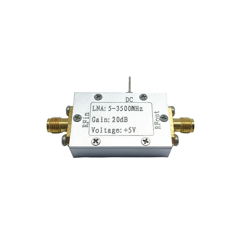 Rf Broadband Low-noise output 5-3500MHzGain20dB High Frequency Amplifier In Stock Can Be Shot Directly