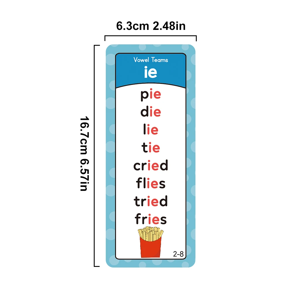 Montessori 117 Groups Phonics Word Lists Flash Cards English Learning Materials CVC Blends Digraphs Long Vowel Kid Teaching Aids