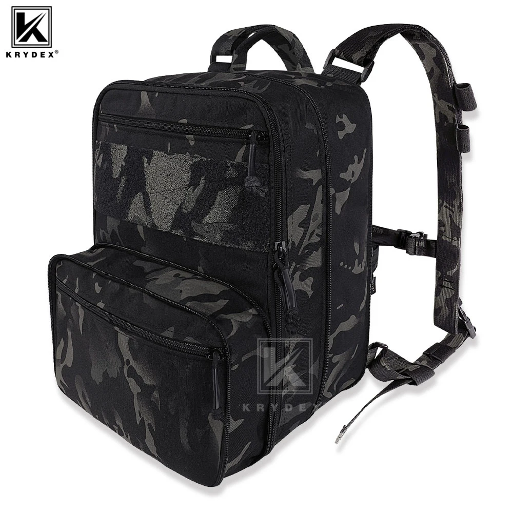 krydex-23l-sac-a-dos-tactique-d3-flatpack-extensible-sac-d'assaulteur-pochette-de-transport-d'hydratation-pour-voyage-chasse-randonnee-camping