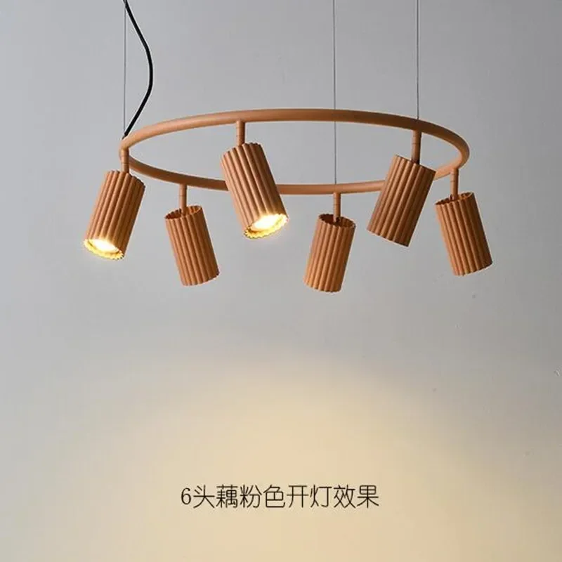 Modern Round Living Room Chandelier Lighting Bedroom Kitchen Island Replica Design Pendant LED Suspension Hanging Home Nordic