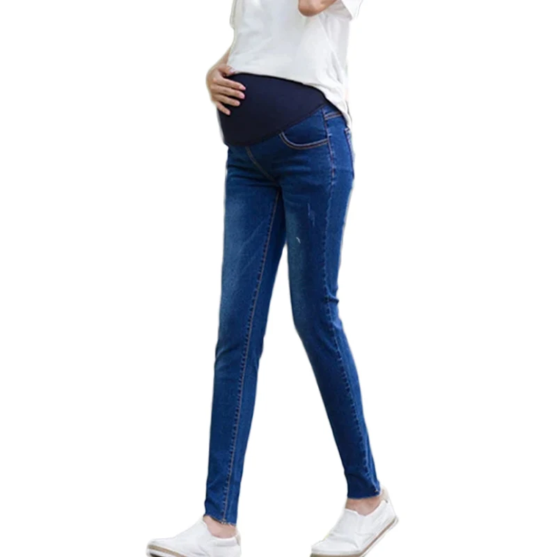 

pregnant women jeans elastic waist pregnant women pants spring and autumn models maternity clothes pregnant clothes