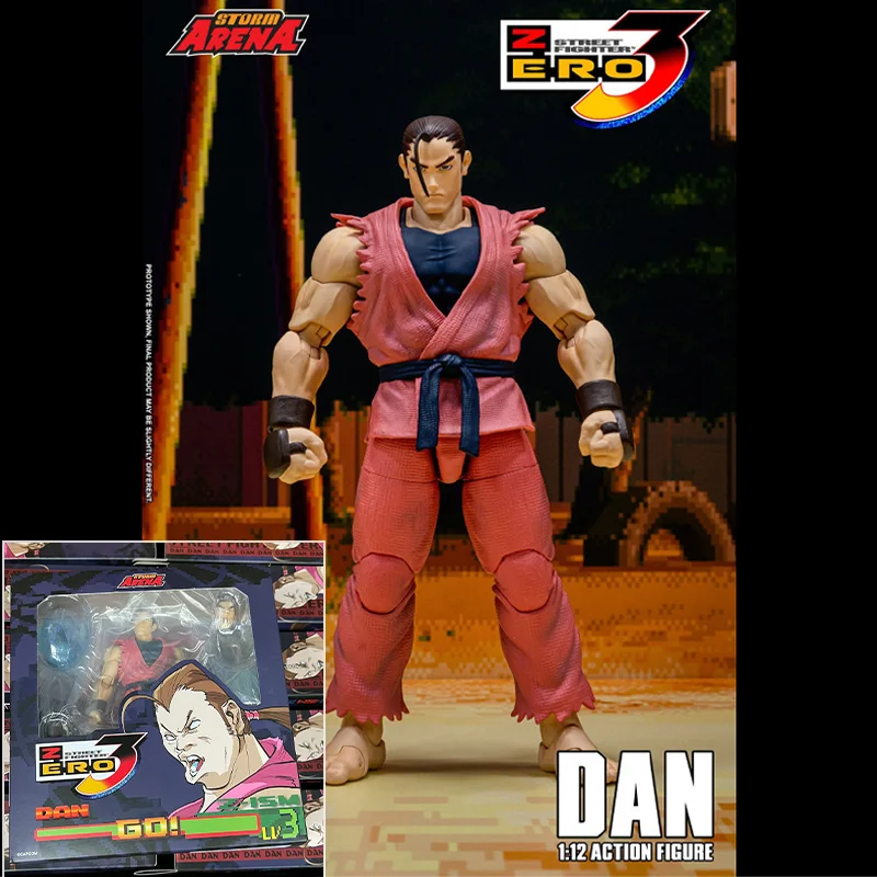 

Коллекционная фигурка Storm Arena 1/12 SFSA04 Street Fighter ZERO 3 Дан Хибики, аниме-модель, игрушка, подарок