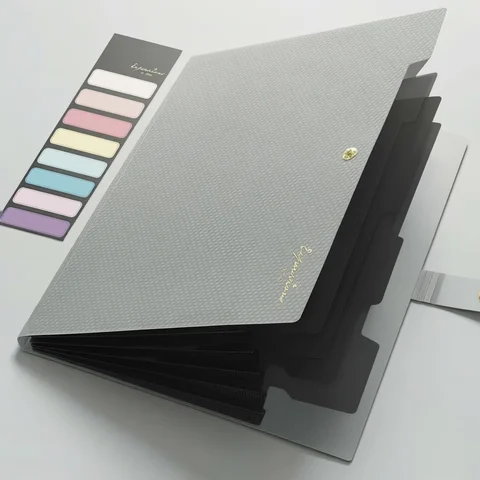 Expanding File Folder,5 Pocket Folders for Documents,Portable Paper Organizer for School Office Supplies,A4 Size