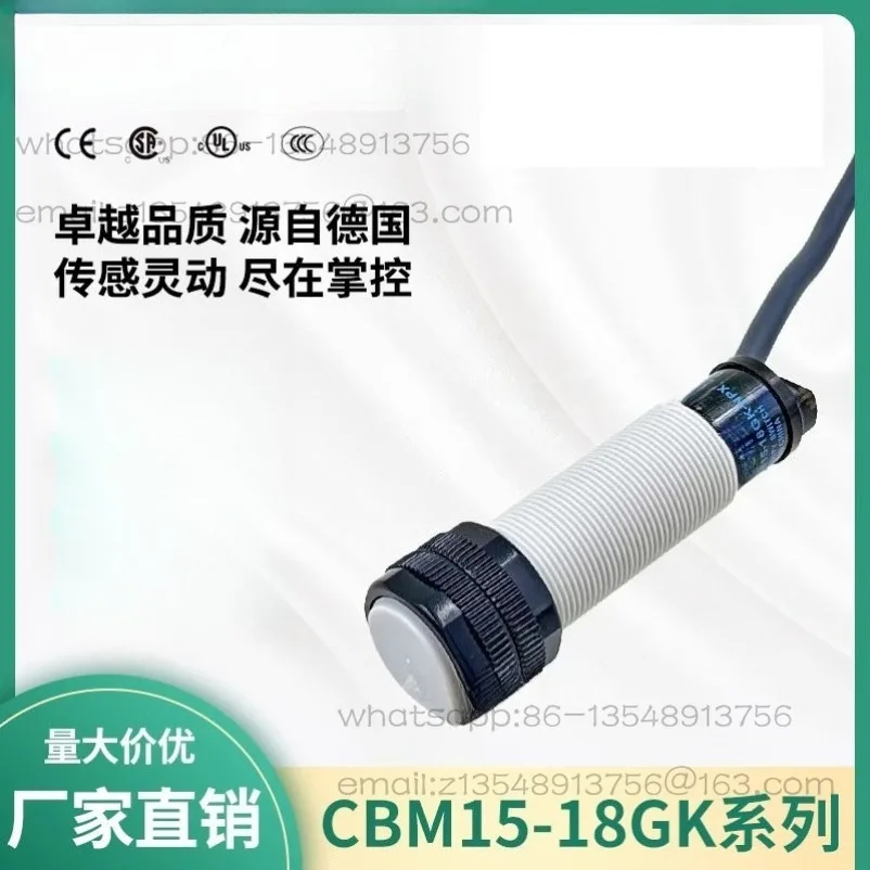 Capacitive Proximity Switch CBM15-18GK-NPX Non-metallic Material Level Sensor