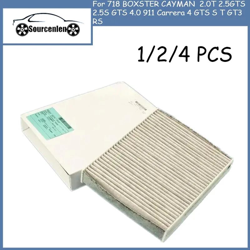 99157362300 Air Conditioner Air Filter for 718 BOXSTER CAYMAN  2.0T 2.5GTS 2.5S GTS 4.0 911 Carrera 4 GTS S T GT3 RS 9P1819631