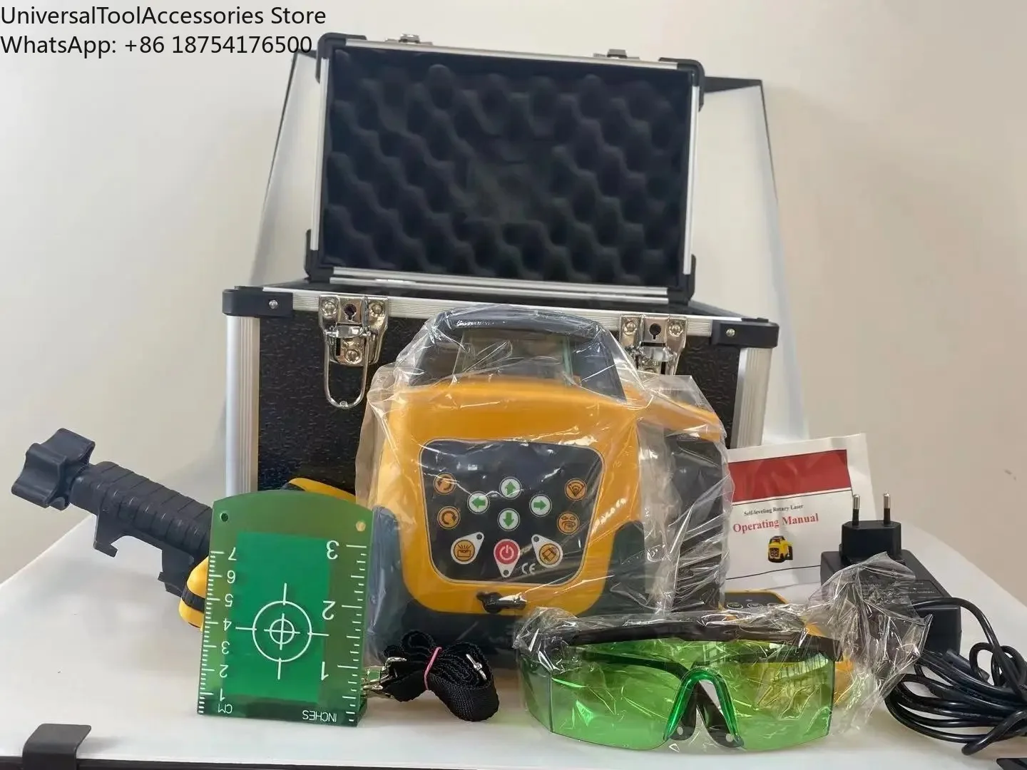 High Accuracy Automatic Electronic Self-leveling 360 rotary laser 3D Green Beam 500m Range Rotary  Laser Level
