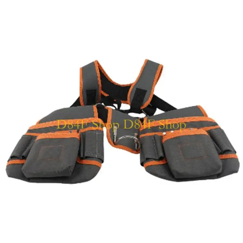 

D84F Эргономичный магнитный пояс для инструментов с усиленными ремнями для электриков, плотников, садовников и специалистов по