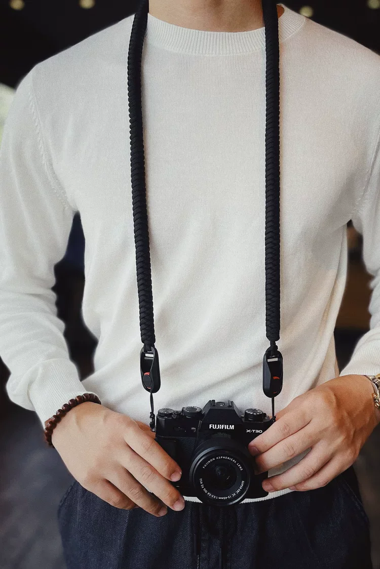 110CM 20kg Camera Strap Suitable for Canon Fuji Sony Nikon ZF X100V A7M5 Leica Olympus Mirrorless Quick Release Shoulder Strap