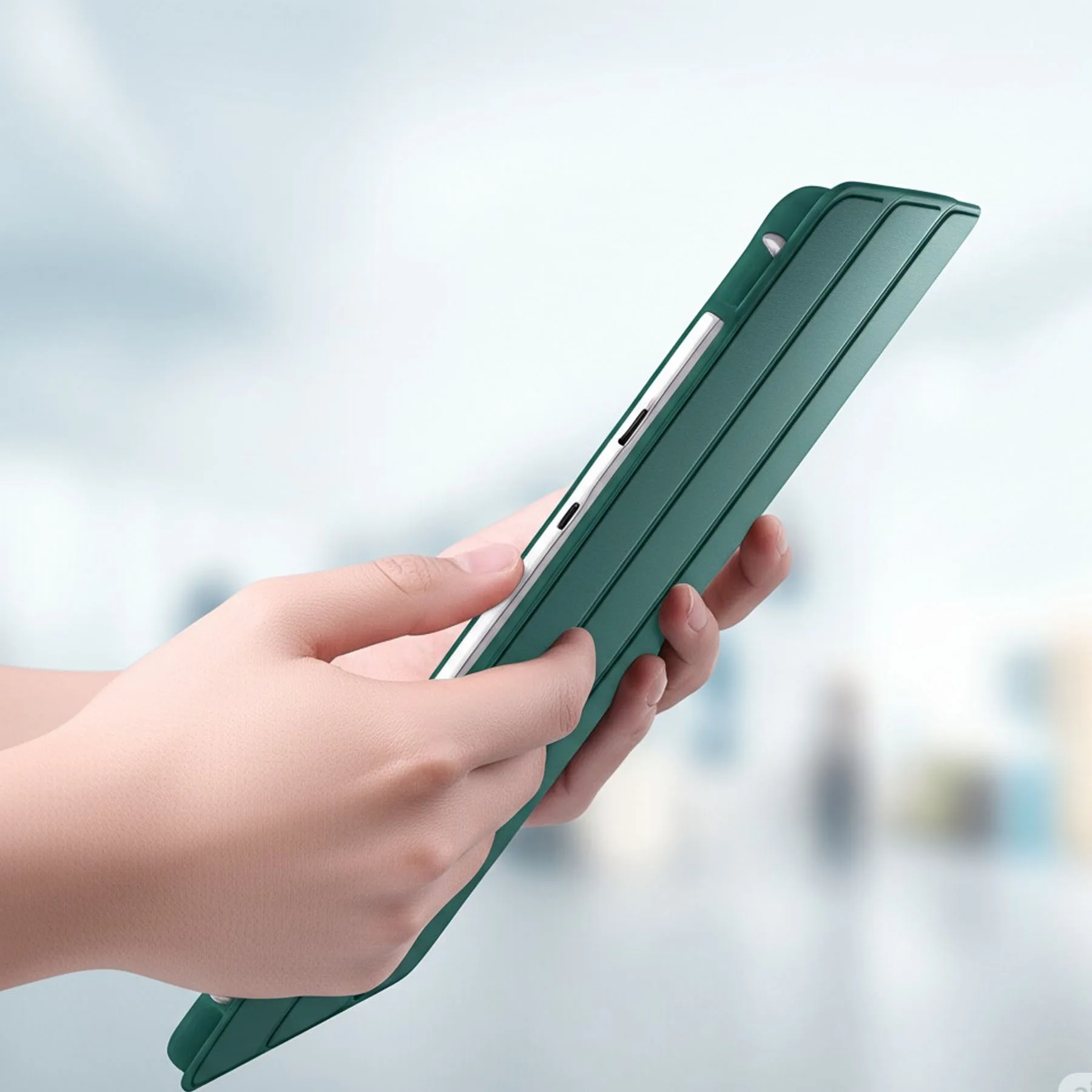 

Ультратонкий чехол из искусственной кожи для Xiaomi Pad 6S pro 12,4 дюйма, модель 2024, чехол для планшета