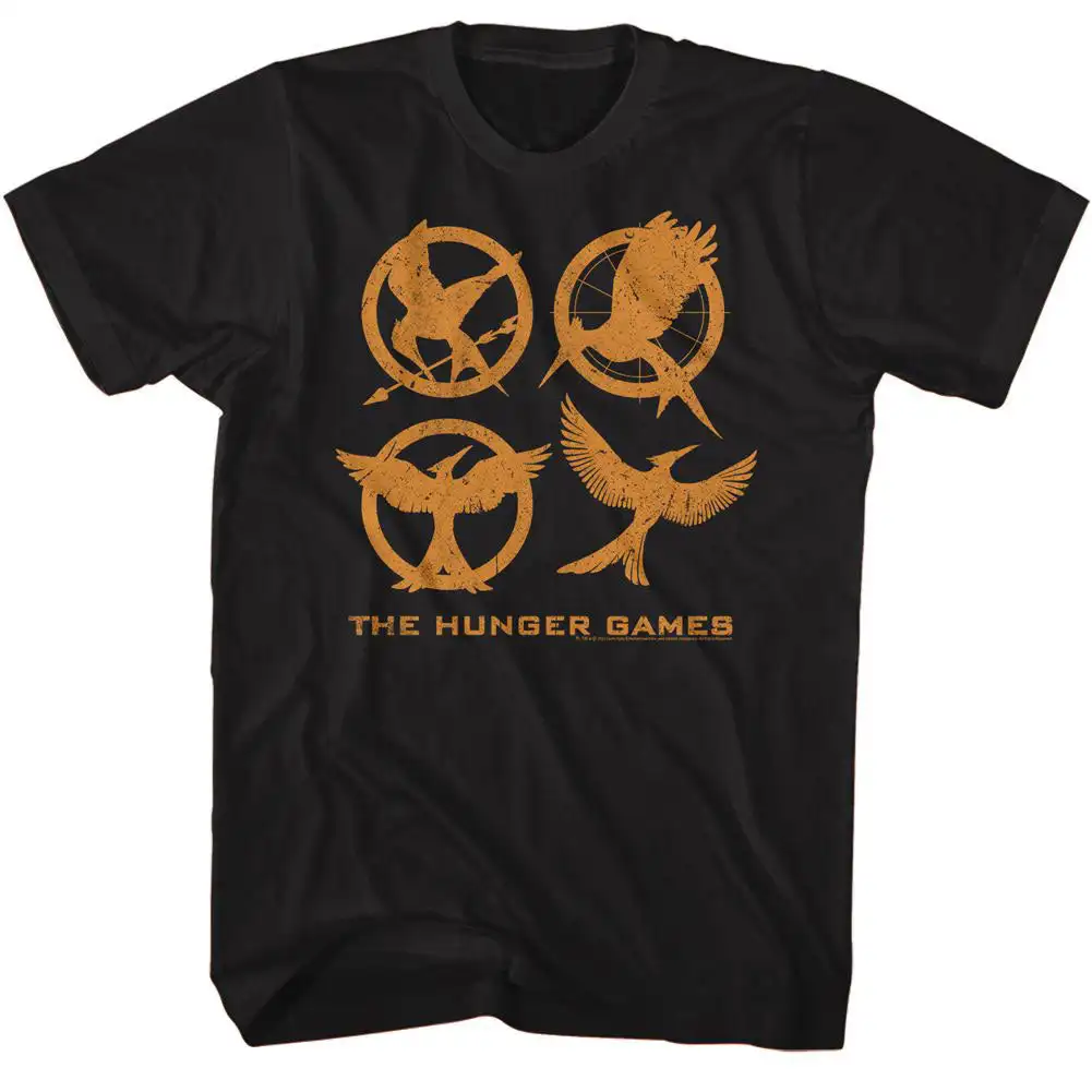 hunger games hunger games emblems t shirt