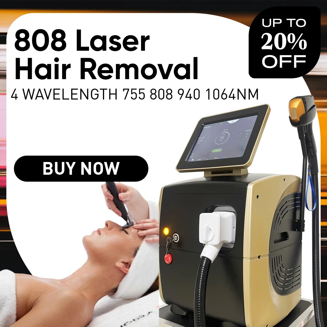 

Диодный лазер 808 нм, профессиональный аппарат для удаления волос, 4000 Вт, 2025, постоянная безболезненная титановая охлаждающая головка, салон для домашнего использования