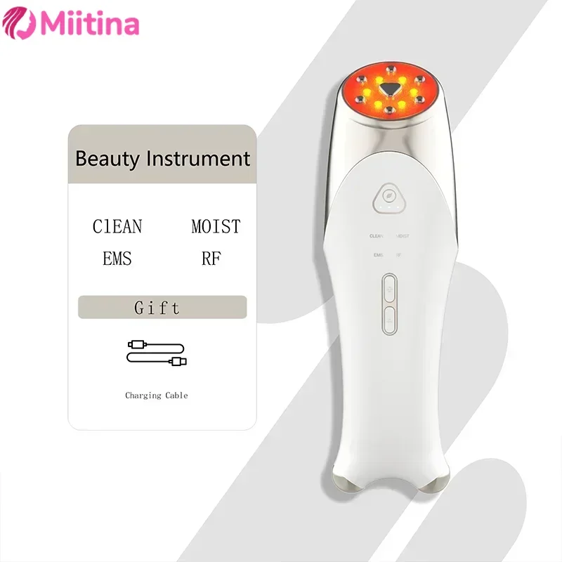 Nieuwe EMS Facial Massager Face Lift Aanscherping Apparaten Huidverjonging Lady Spa Anti Aging Rimpel Schoonheid Machine Microstromen