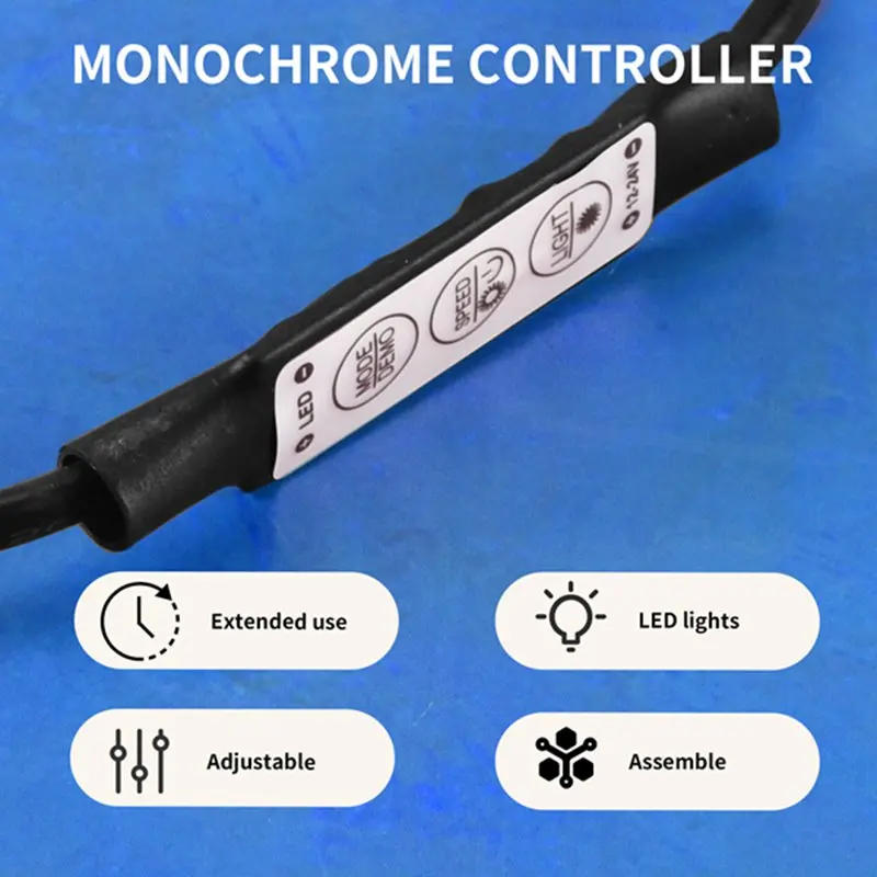 Mini Remote Controller 12A 12V-24V Dimmer For LED Tape Strips Monochrome Controller