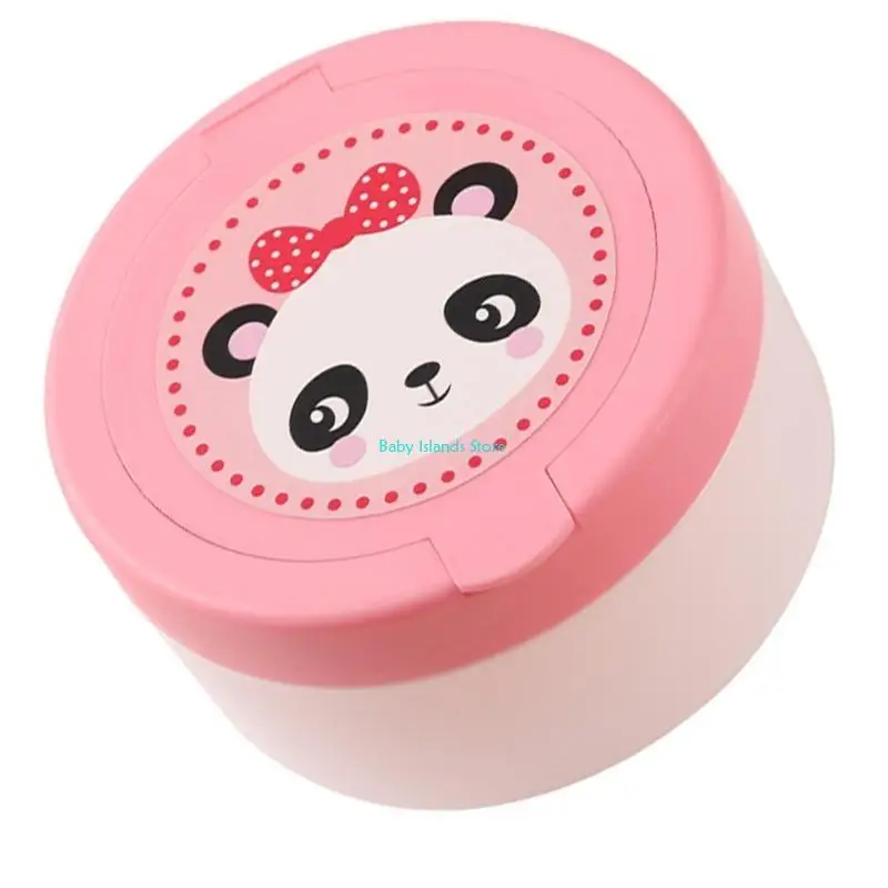 K92D صندوق نفخة بودرة الأطفال آمن للرضع حاوية نفخة البودرة حامل نفخة البودرة يحمي البشرة الحساسة ويمنع الأكزيما