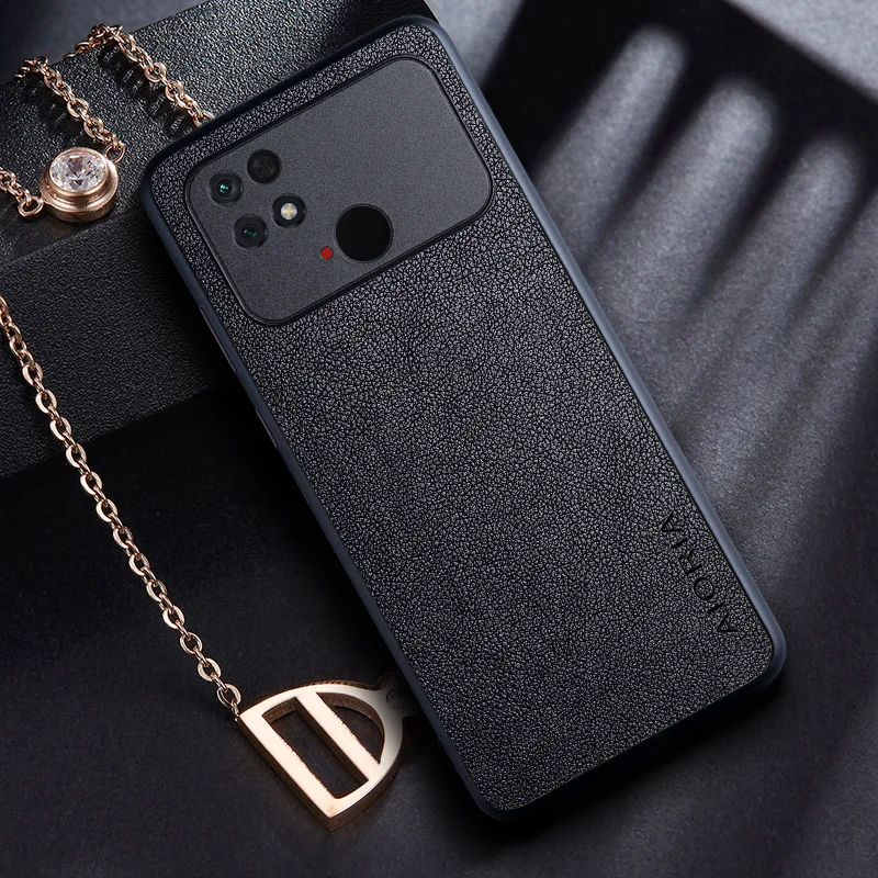 Case for Xiaomi Poco C40 coque Retro business PU leather Skin design phone cover for xiaomi poco c40 case funda capa