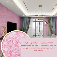 Liquid Wallpaper Plant Fiber Wall Clothing Wall Treatment Paint Environmental Protection Wall Film Diatom Mud Art Paint Wall Mud 3