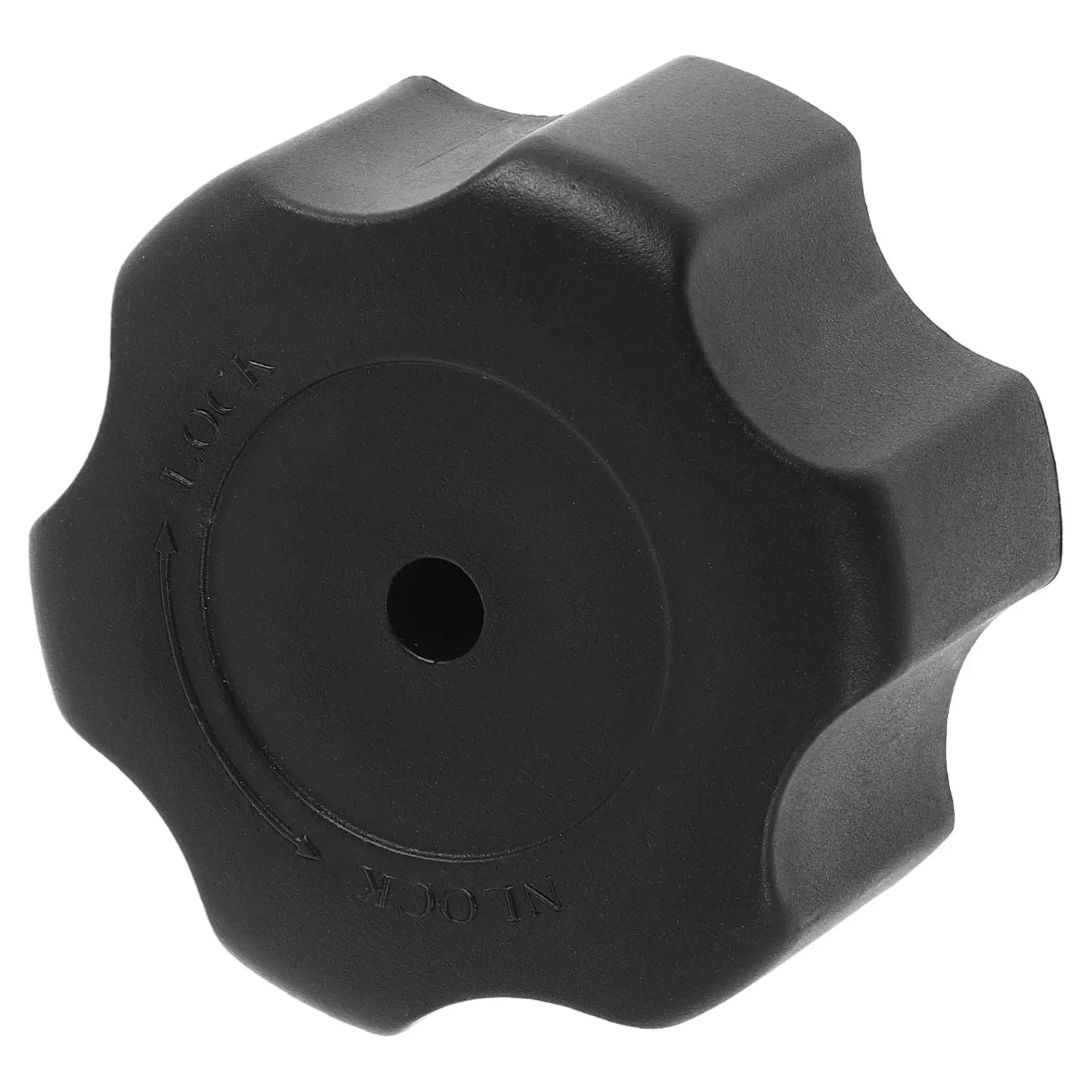 Patio Umbrella Replacement Knob – Star Grip Plastic Crank Handle with Locking Screw & Nut for Offset Parasols