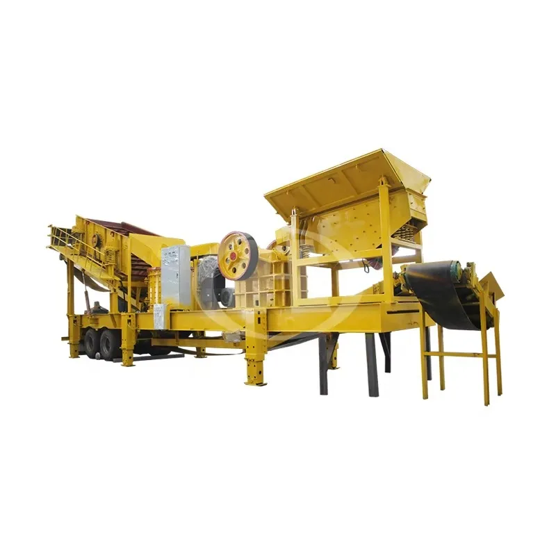 Good Quality Crushing Wheeled Concrete Mobile Cone Crusher Plant