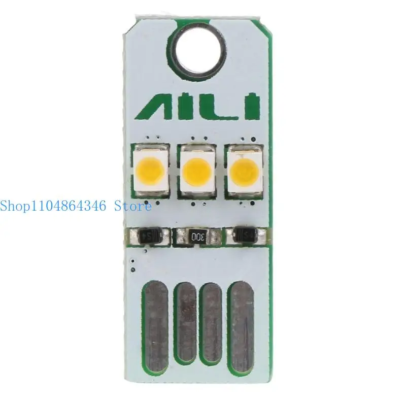 652F Mini USB Keyboards Light Portable LED Light Tabletop Computer Mobile Power Supply Chip LED Nightlight