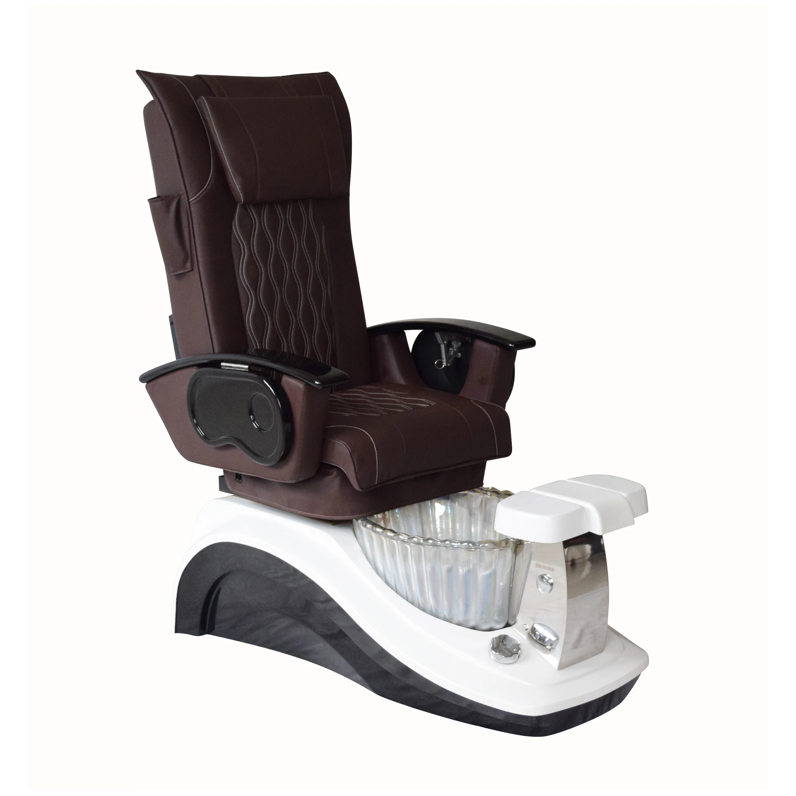 Роскошное белое массажное кресло для педикюра без сантехники, маникюрное кресло для ног, спа, маникюр, педикюр, маникюрное кресло для маникюрного салона