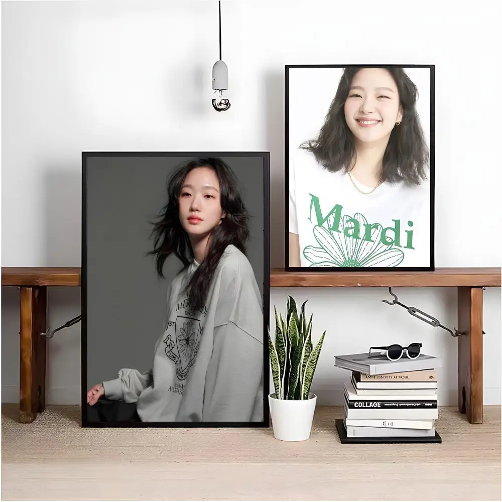 ملصق الممثلة Kim Go-Eun ملصقات جدارية فنية جدارية مطبوعة للصور لديكور غرفة المعيشة المنزلية والممر #3