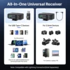 BOYA BOYAMIC 2 AI 노이즈 캔슬링 기능을 탑재한 iPhone USB-C Android PC 카메라용 전문 무선 라발리에 마이크, 300m 범위, 라이브 스트리밍 및 블로깅 녹화에 적합한 54시간 배터리 6