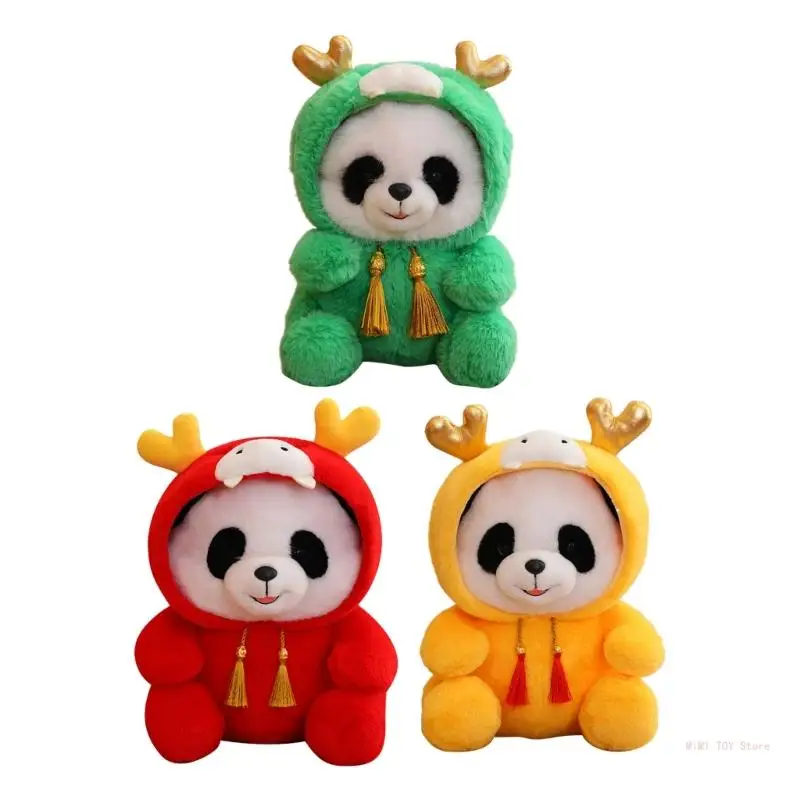

Stuffed Panda Figure Toy Christmas Gift Chinese Panda for Kids Teenagers