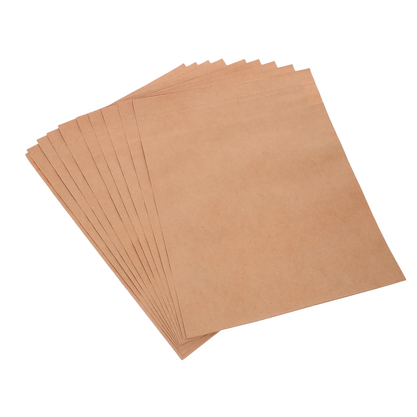 

10Pcs Eco Friendly Kraft Paper Mailers for Clothing Shipping Bags Envelopes Books Accessories Packaging