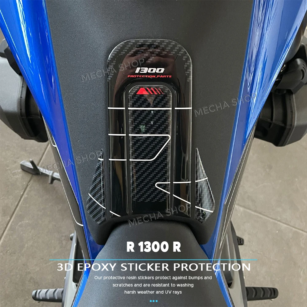 

Для R 1300 R 2025 2026 аксессуары для мотоциклов 3D эпоксидная смола бак Pad защитная наклейка