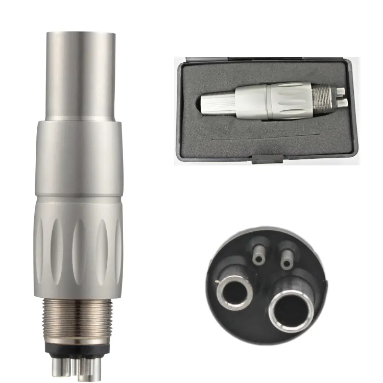 Professional 2/4/6 Hole Handpiece Coupling Compatible with Most Handpieces Fit in High Speed Dentisits Hand Tools