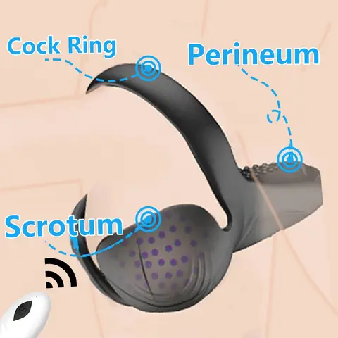 Remote Penis Ring Vibrating man sex toys For Couple Vibro Delay Couple Delay Ejaculation Chastity Scrotum Testicles Male Massage