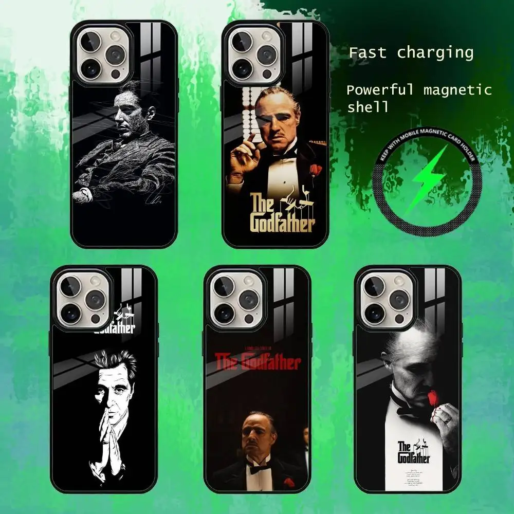 

The God-father Movie Phone Case For iPhone17,16,15,14,13 Plus,Pro Max Magnetic For Magsafe Wireless Charging