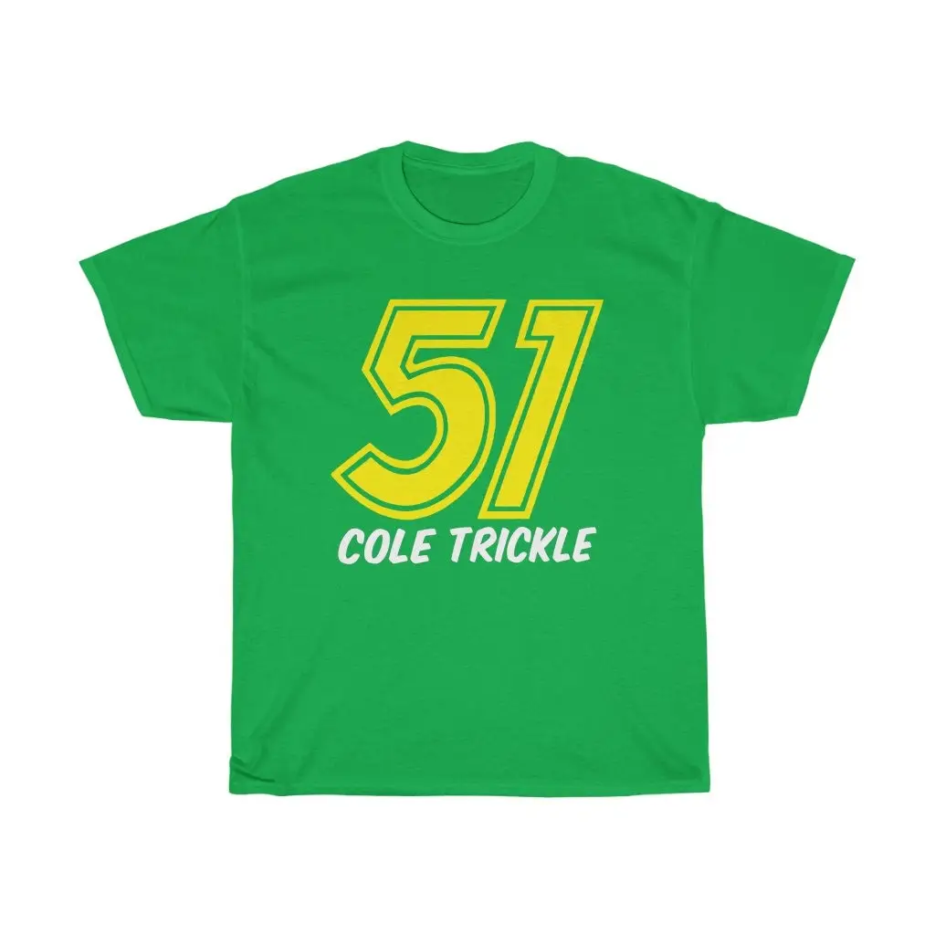 Cole Trickle 51 Racing Car Mello Yello Navy Black Green T Shirt Size S To 5Xl