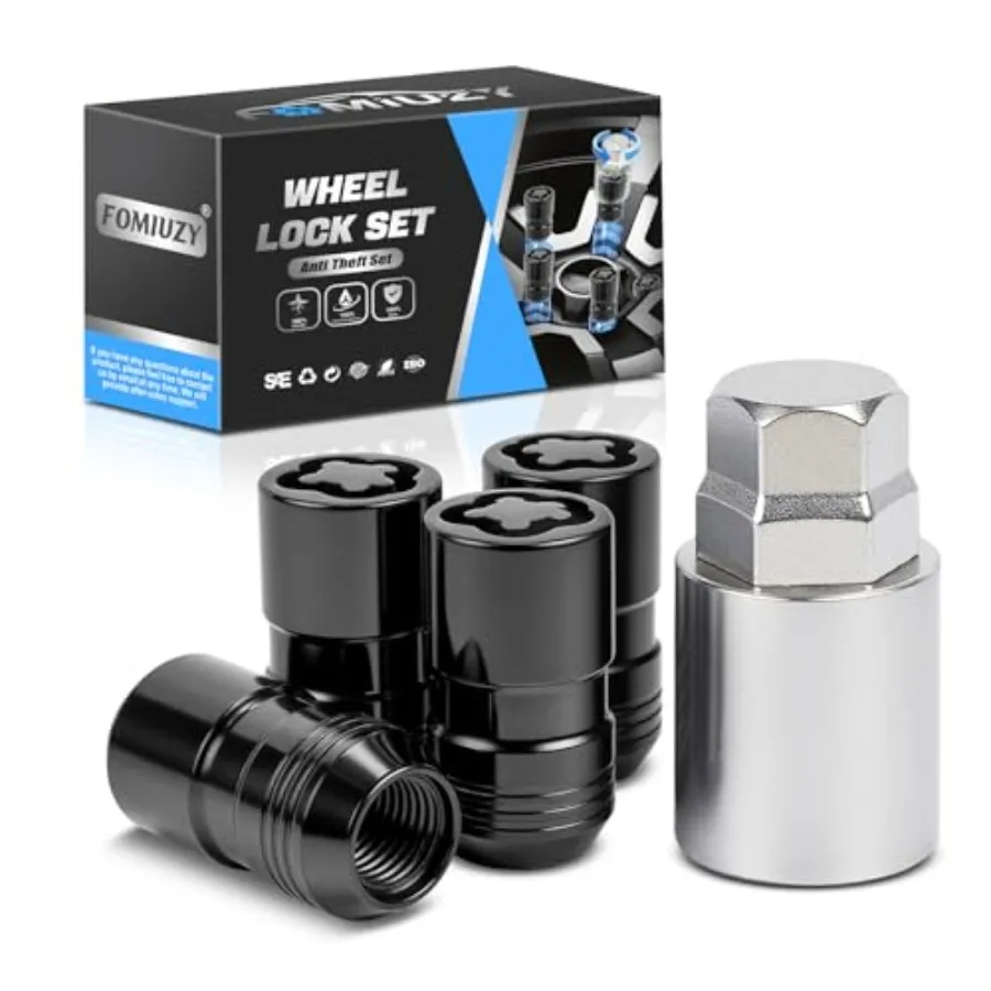 

Wheel Lock Lug Nut M14x1.5 Anti Theft Fit Jeep Wrangler Grand Cherokee Dodge Ram 1500 Charger Ford F150 Honda Civic Odyssey Pil