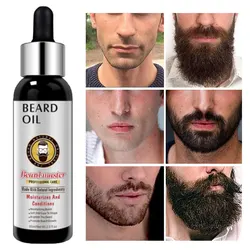 60ml Men Beard Nourish Oil Effective Fast Beard Growth Product Natural Ingredients Gentle And Non-Irritating Beard Care