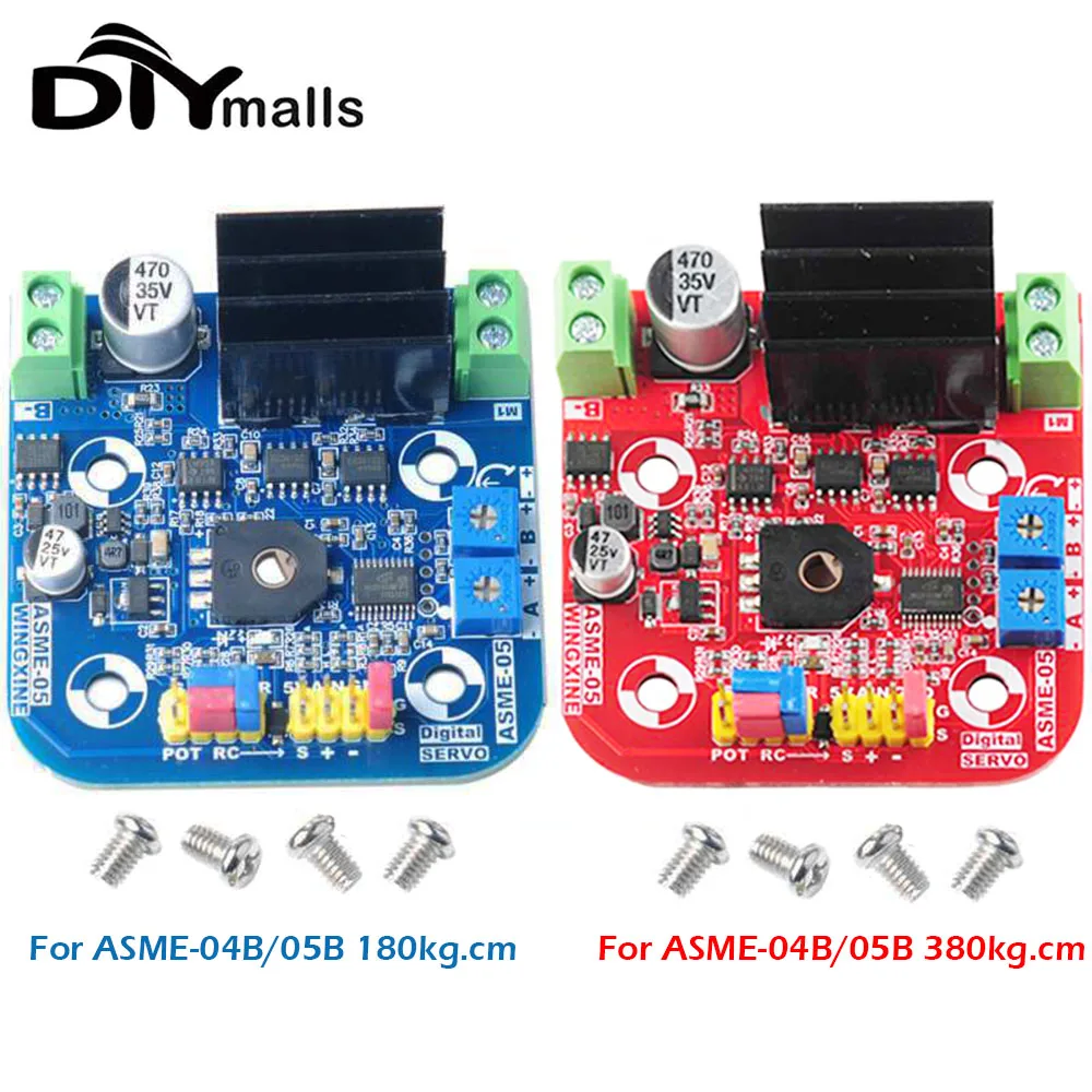 PCB Controller for ASMC-04B ASMC-05B Robot Servo High Power Torque Support 12V~24V 180kg.cm 380kg.cm Large Robotic Manipulator