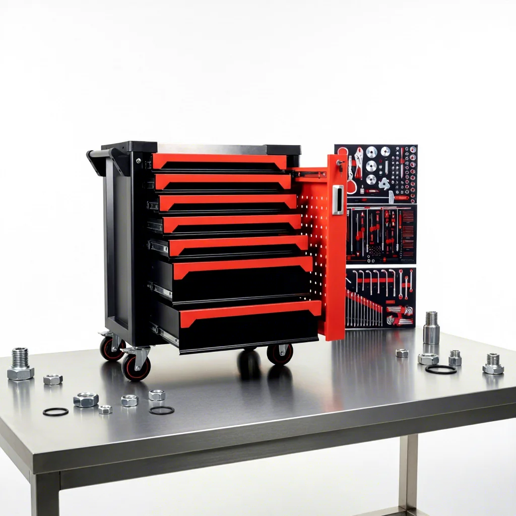

Hot Sales Multi-Drawer With s OEM Storage Cabinet Rolling Box Cabinet Cart Trolley Workshop Cabinet