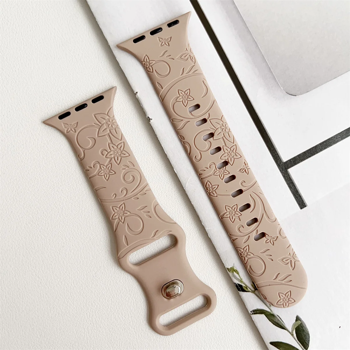 Watch Band For iWatch 42/44/45/49mm 38/40/41mm Silicone Fashion Watch Strap for Watch Series Ultra2 Se 9/8/7/6/5/4/3/2/1_voghion.com