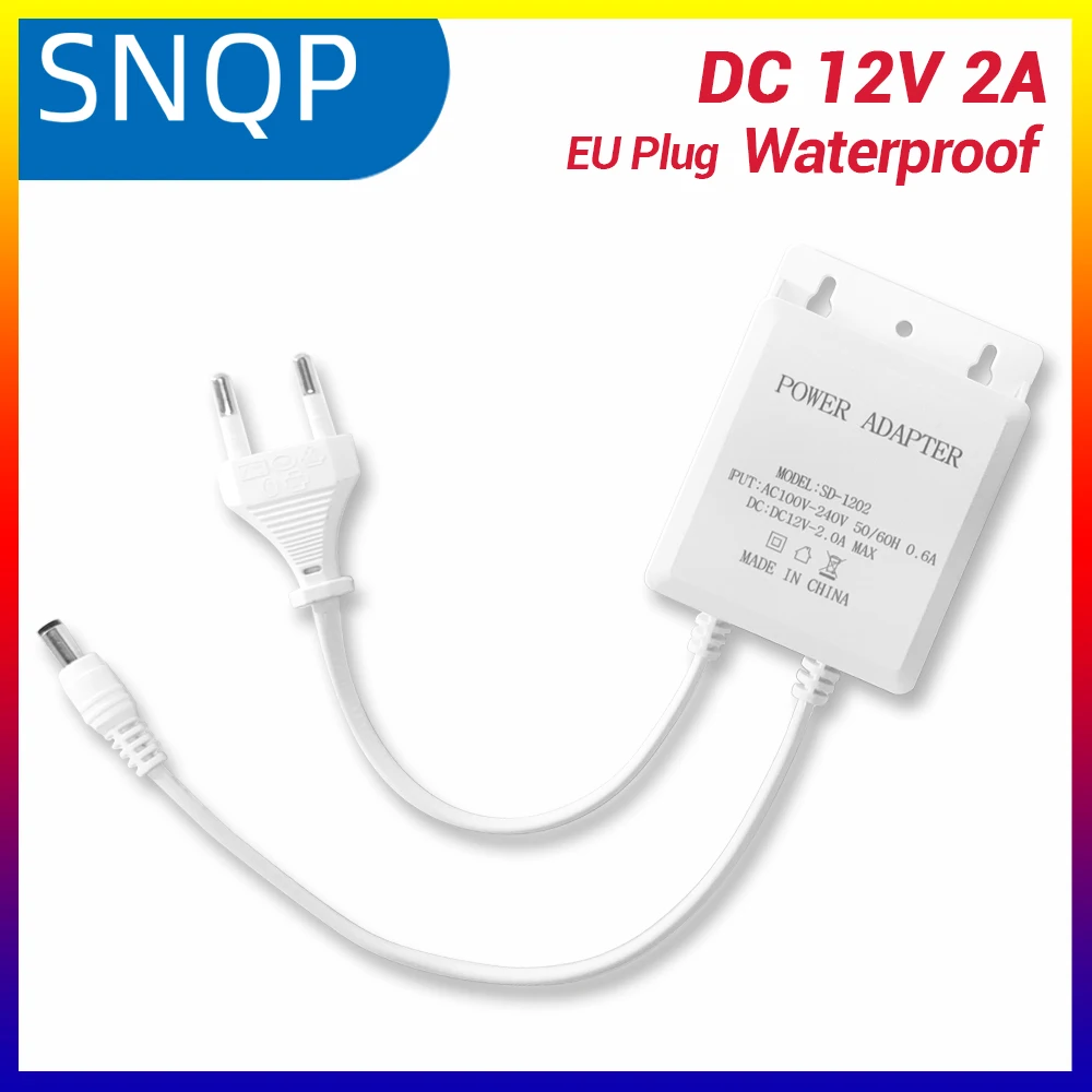 Waterproof DC12V/2A…