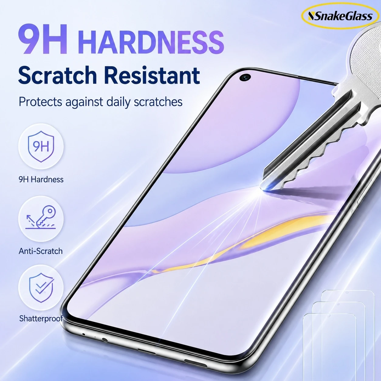 Protecteur d'écran, 3 pièces,  - Huawei Nova 12 avis et prix